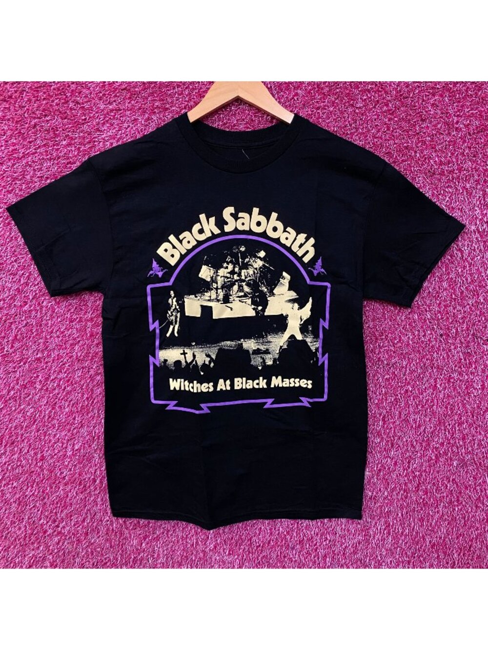 Black Sabbath Witches At Black Masses Heavy Metal Band T-Shirt Medium